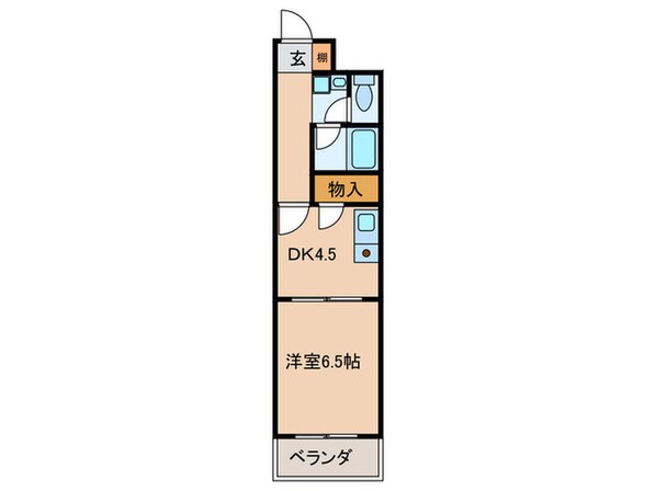 メゾン城北の物件間取画像